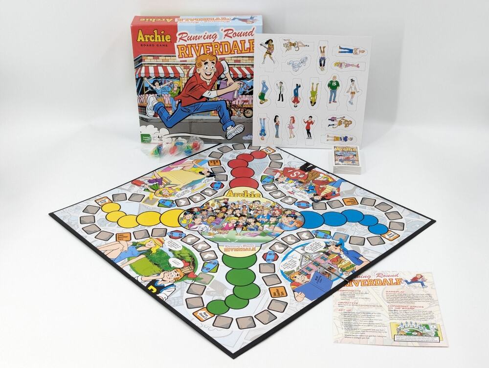 Archie Running Round Riverdale Board Game Outset Media New Open Box